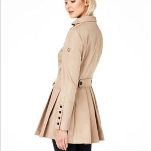 Calvin Klein Skirted Trench Coat